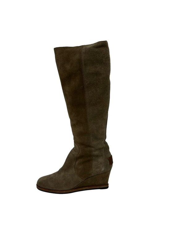 Fendi Shoes - Fendi Long Boots 36 Gray Beige Grey-beige